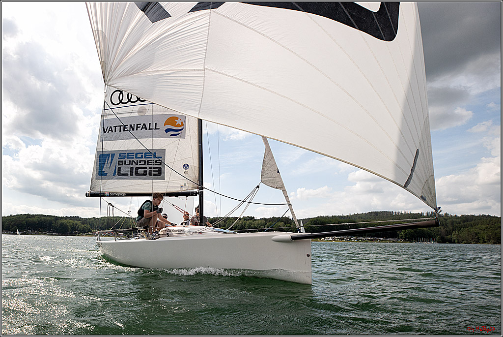 J70 - WOODLAND, 12.06.2021 Segelboot; Segeln; Woodland; Spinnaker; J70; Sorpesee; Sauerland